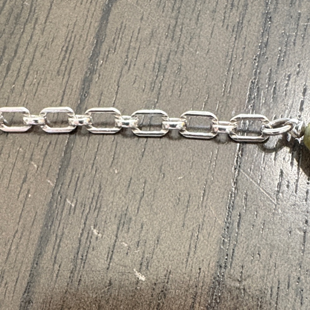 Multi-Color Beaded Necklace - Natural Stone and Sterling Silver Accents - Picture 7 of 9